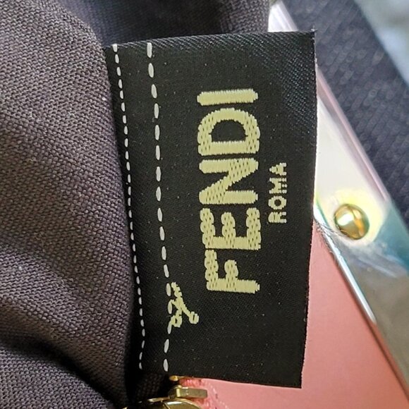 Fendi Peekaboo Medium Satchel – Denim QuTweet Beaded Limited Edition - Picture 11 of 16